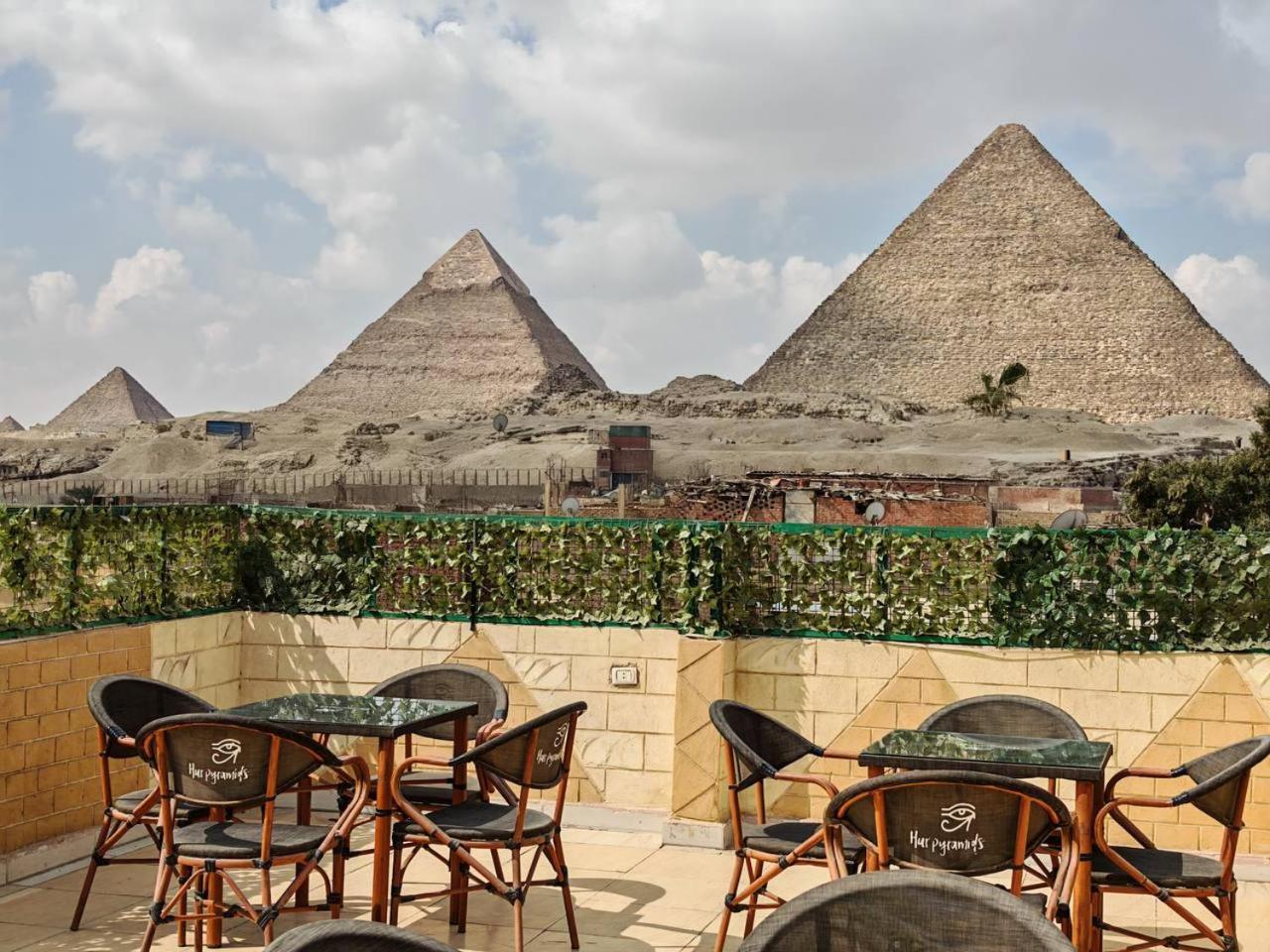 Hur Pyramids Inn Kafret el-Gabal Exterior foto