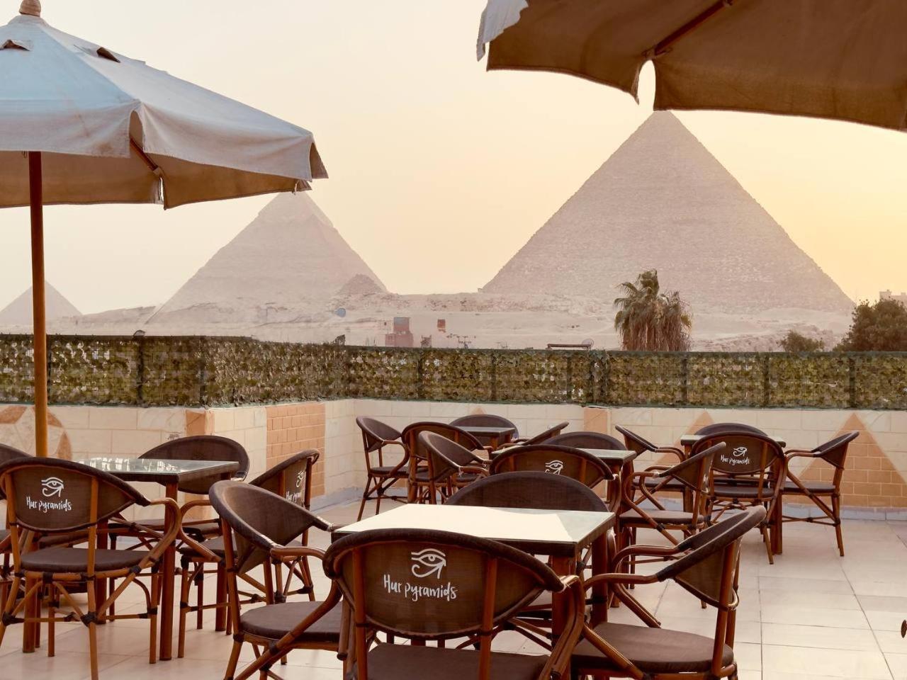 Hur Pyramids Inn Kafret el-Gabal Exterior foto